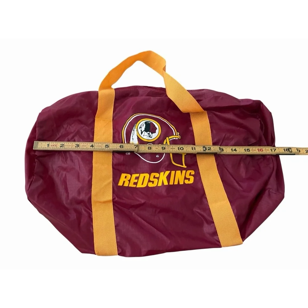 Washington Redskins Lightweight Nylon Retro (1980s) Small Duffel Gym Bag